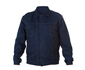 Casaca en denim modelo clasica 